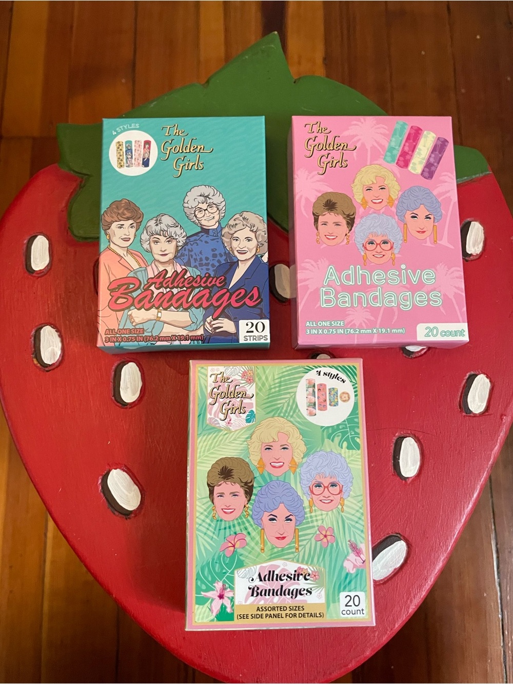 Lot of Golden Girls Adhesive Bandages